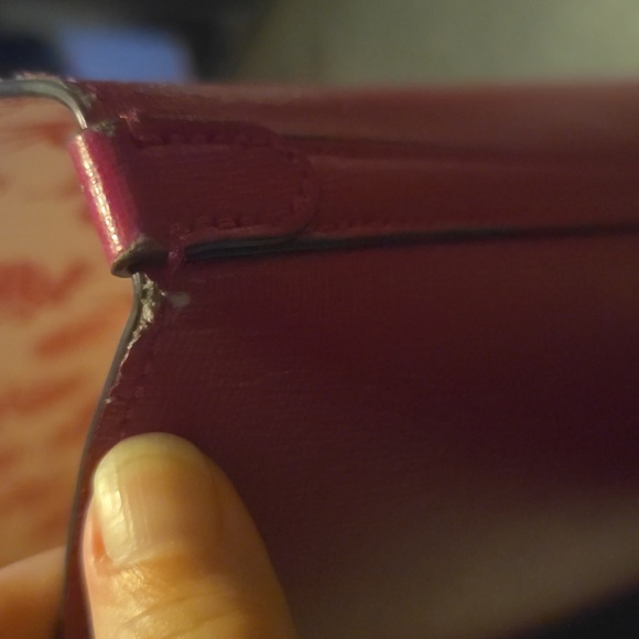 Kate Spade Bleecker Pineapple Pop Large Tote, Wild Raspberry Multi - Picture 5 of 8